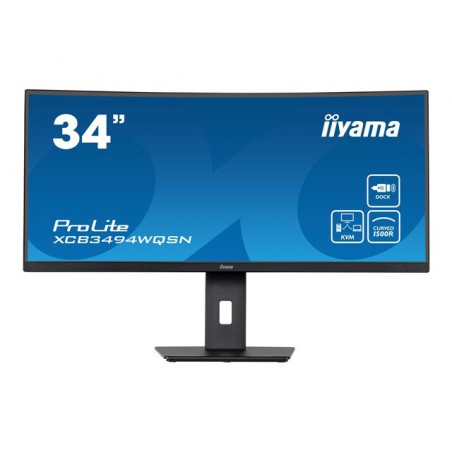 iiyama Docking USB-C ProLite XCB3494WQSN-B5