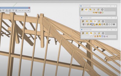 Tutoriel SketchUp : Conception de charpente et techniques avancées