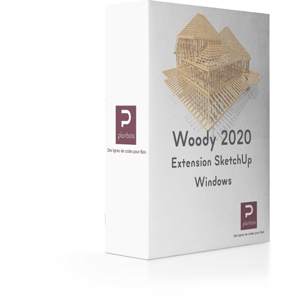 Woody pour SketchUp Windows
